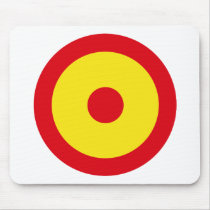 Spain Air Force Roundel mousepads by peter_pan03 Spain Air Force Roundel mousepads