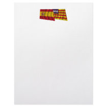 Spain and Balearic Islands waving flags Customized Letterhead