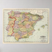 Spain and Portugal 14 Posters