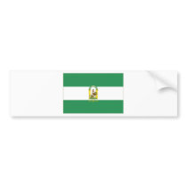 Spain Andalucia Flag bumper stickers by All_Flags Spain Andalucia Flag bumper stickers