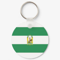 Spain Andalucia Flag keychains by All_Flags Spain Andalucia Flag keychains