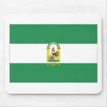 Spain Andalucia Flag mousepads by All_Flags Spain Andalucia Flag mousepads