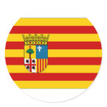 Spain Aragon Flag stickers