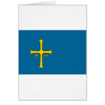 Spain Asturias Flag Cards