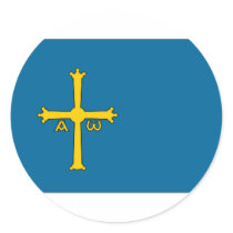 Spain Asturias Flag Sticker
