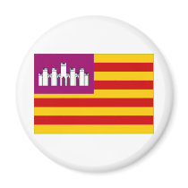 Spain Balearic Islands Flag Magnets