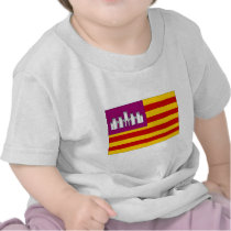 Spain Balearic Islands Flag Tshirt