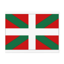 Spain Basque Flag Postcards