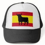 Spain Bull Flag Hats