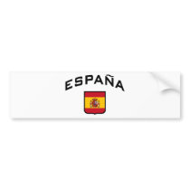 Spain Bumper Stickers