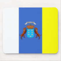 Spain-Canary Islands Flag Mousepad by jacinto888 Spain-Canary Islands Flag Mousepad