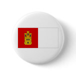 Spain Castilla La Mancha Flag buttons