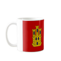 Spain Castilla La Mancha Flag Coffee Mug