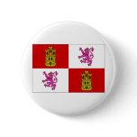 Spain Castilla Leon Flag buttons