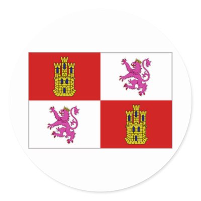 Spain Castilla Leon Flag Sticker