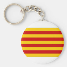 Spain Catalonia Flag Keychains