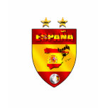 Spain Champions emblem shield t-shirts