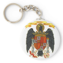 Spain Coat of Arms 1977 Keychain