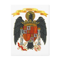 Spain Coat of Arms 1977 Post Card