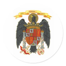 Spain Coat of Arms 1977 Stickers