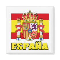 Spain Coat of Arms magnets by allworldtees Spain Coat of Arms magnets