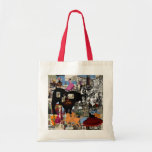 Spain collage Spanish culture gifts Canvas Bags