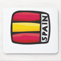 Spain Design mousepads by fullofNuts Spain Design mousepads