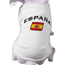 Spain Doggie T Shirt