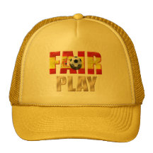 Spain Fair play & World Champion Award Winners Trucker Hats