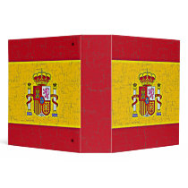 SPAIN FLAG 2" Ring Binder