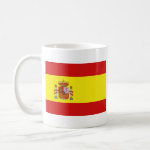 Spain Flag Map Classic Mug