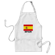 Spain Flag aprons