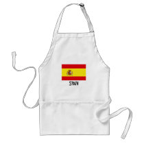 Spain Flag aprons