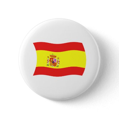 Spain Flag Button by livingflags