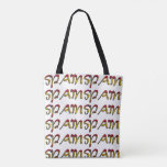 Spain Flag Color Typography European Country Bag Tote Bag