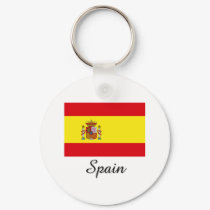Spain Flag Design keychains by flagshirt Spain Flag Design keychains