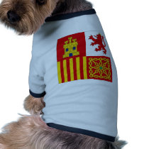 Spain Flag pet clothing