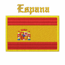 Spain Flag Embroidered Shirt