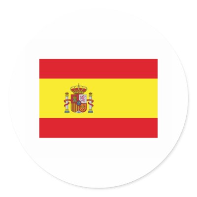 Spain FLAG International Stickers by flagshirt