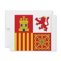 Spain Flag invitations