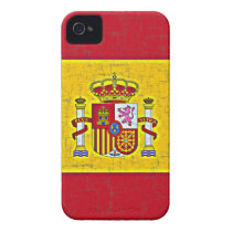 SPAIN FLAG iPhone 4 Case-Mate Case