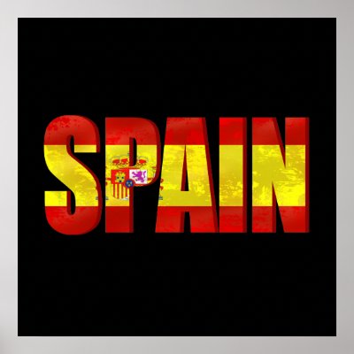 Spain flag logo emblem for