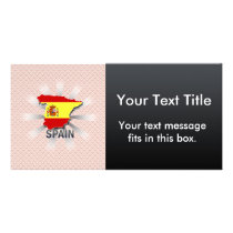 Spain Flag Map 2.0 Photo Cards