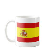 Spain Flag ~ Map Mug