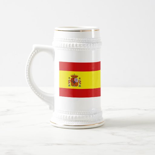 Spain Flag ~ Map Mug