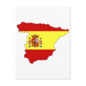 Spain flag map postcards by FlagStore Spain flag map postcards