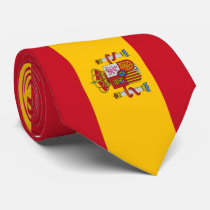 Spain Flag Neckties