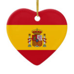 spain flag christmas ornaments