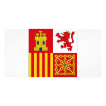 Spain Flag Photo Cards