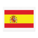 Spain Flag Postcard